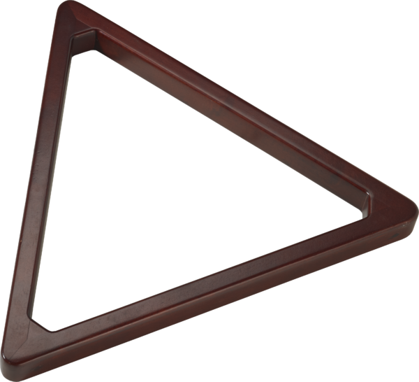 Heavy Duty Wooden Triangle Rack - Chocolate